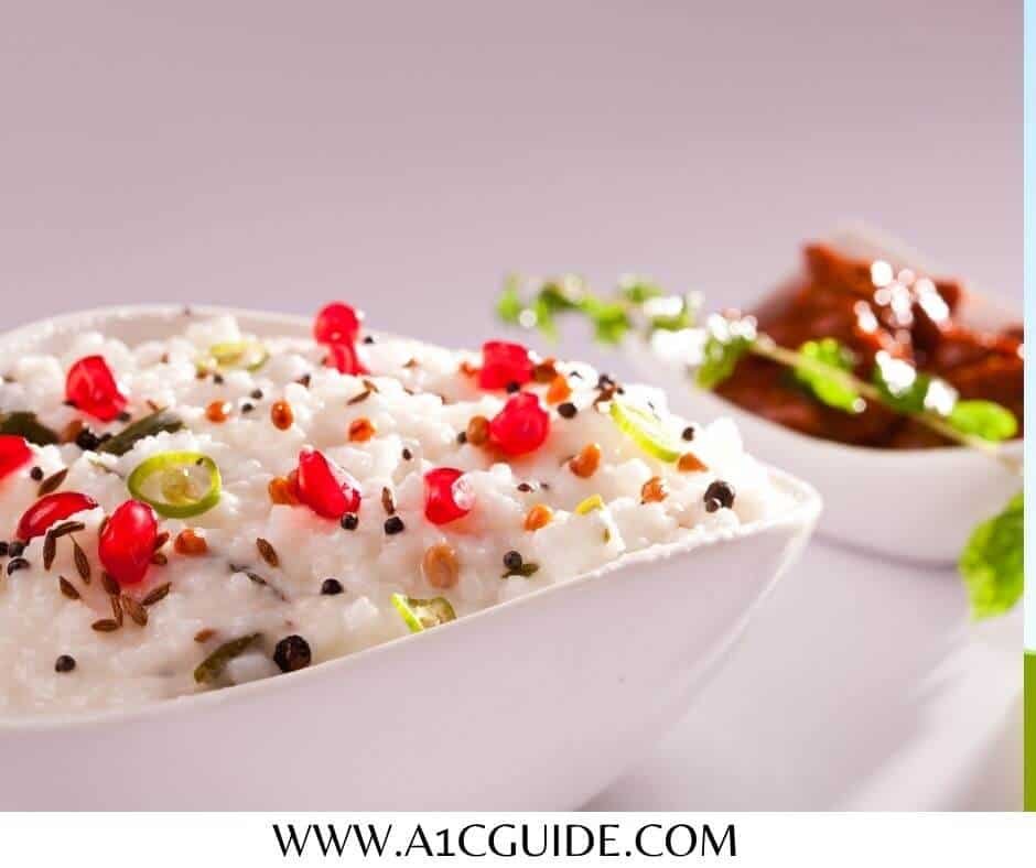 glycemic index of curd rice