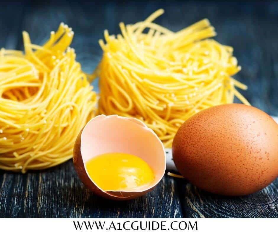 egg noodles glycemic index