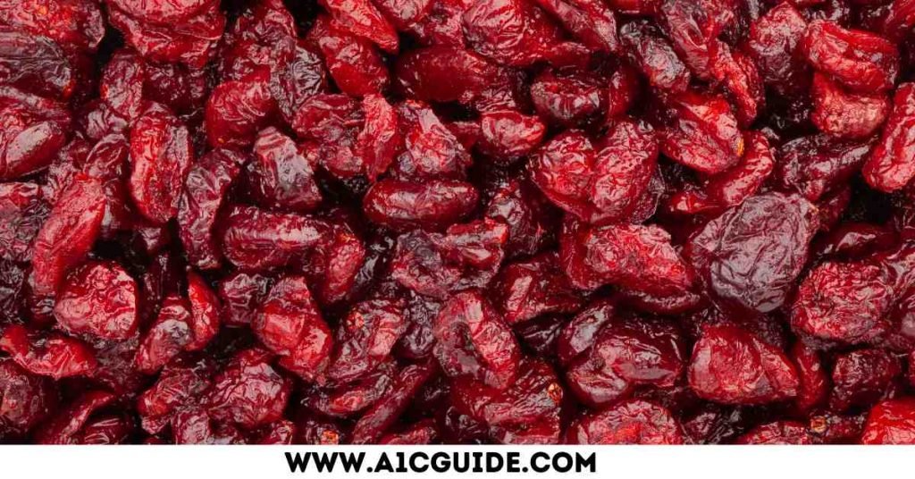 is dried cranberry good for diabetes